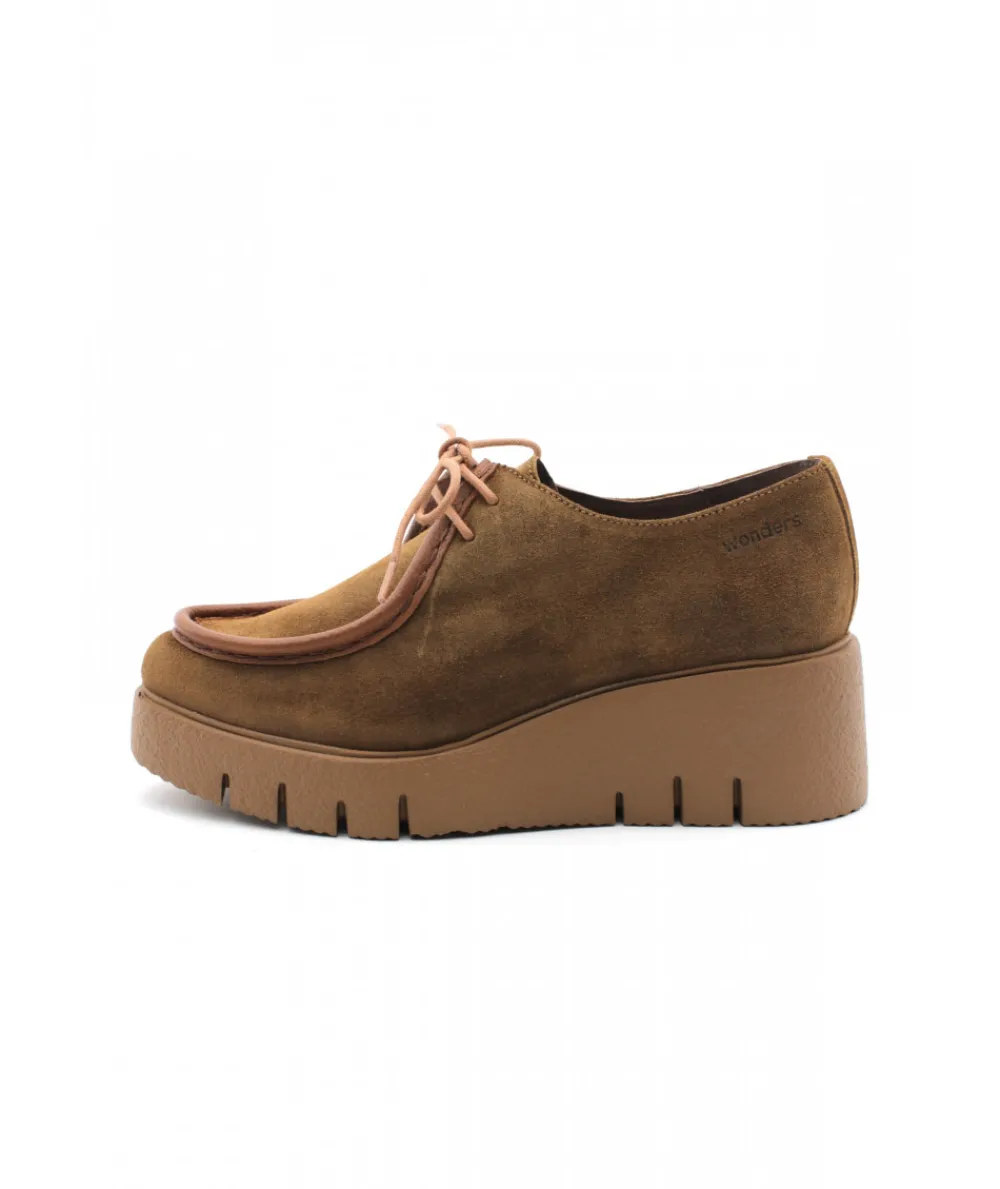 Derbies | L'Empreinte Chaussures WONDERS E6244 camel