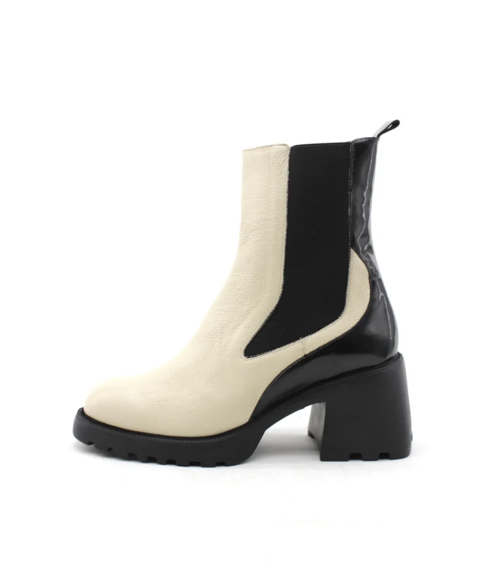 Bottines | L'Empreinte Chaussures WONDERS G6705 Crème