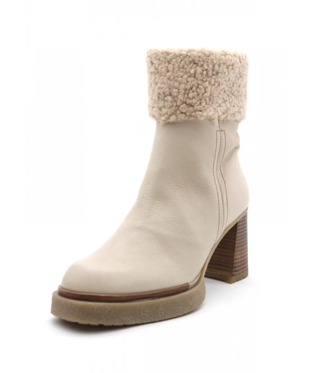 Bottines | L'Empreinte Chaussures WONDERS H5205 CREME