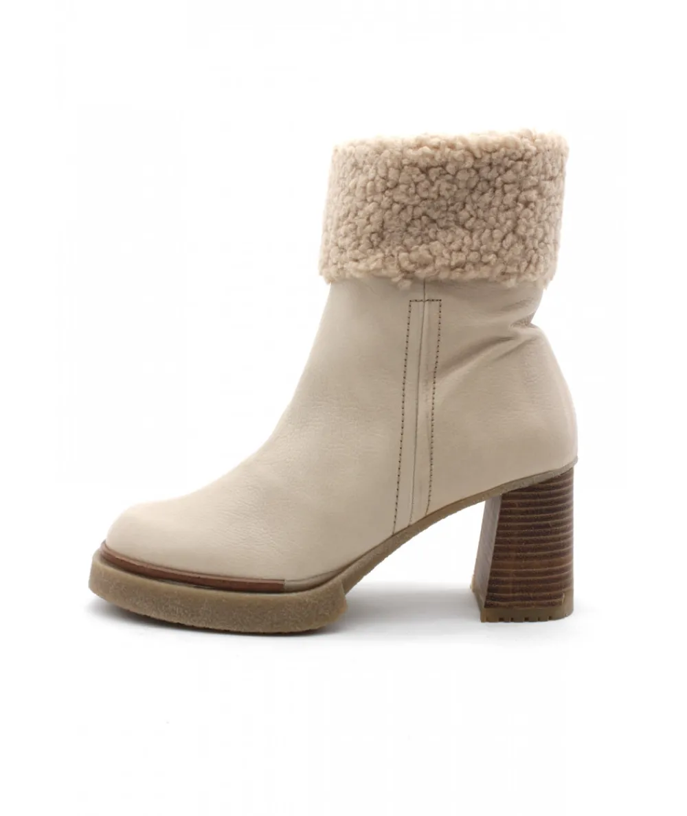 Bottines | L'Empreinte Chaussures WONDERS H5205 CREME