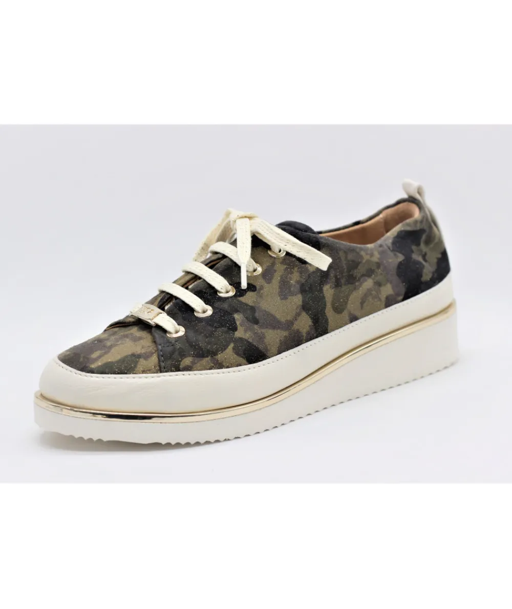 Baskets | L'Empreinte Chaussures XSA 8010 CAMOUFLAGE kaki