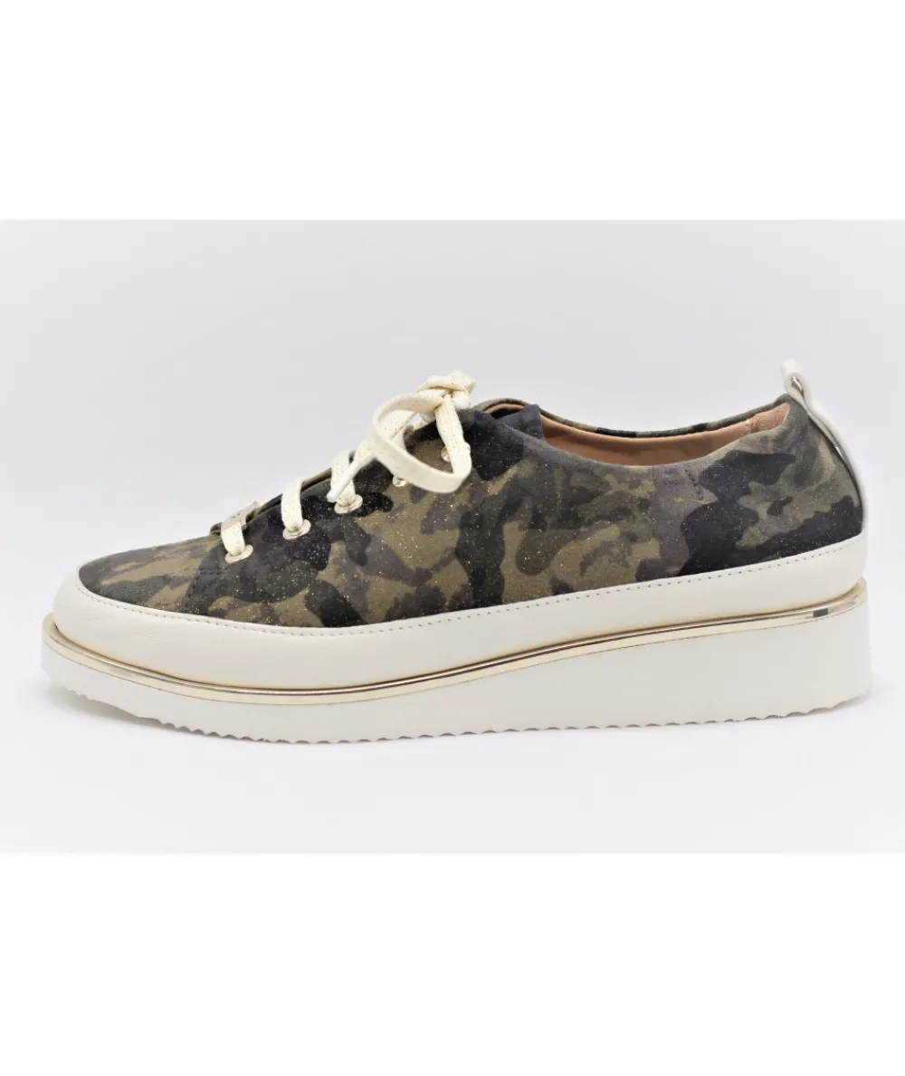 Baskets | L'Empreinte Chaussures XSA 8010 CAMOUFLAGE kaki