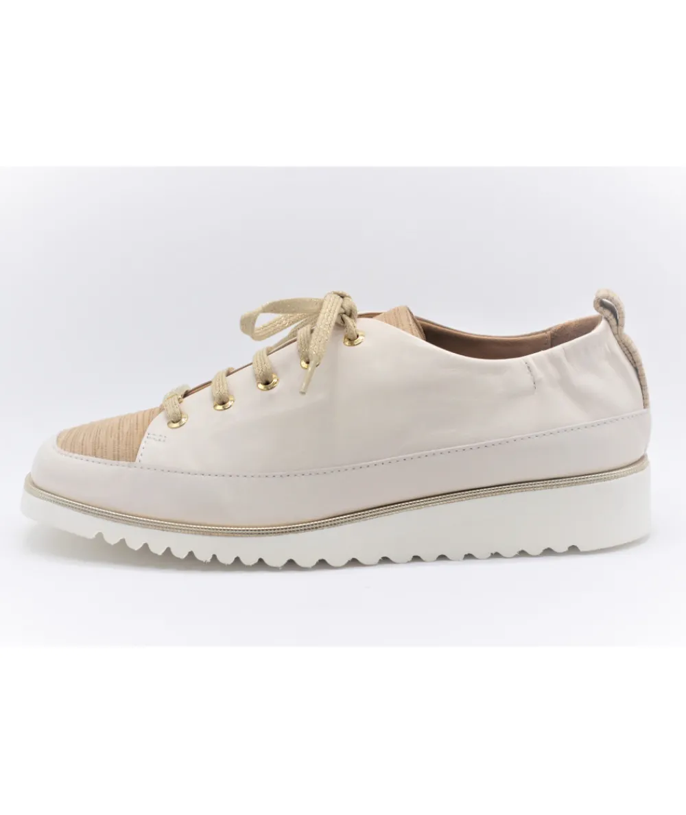 Baskets | L'Empreinte Chaussures XSA 9492 NAPPA CREME